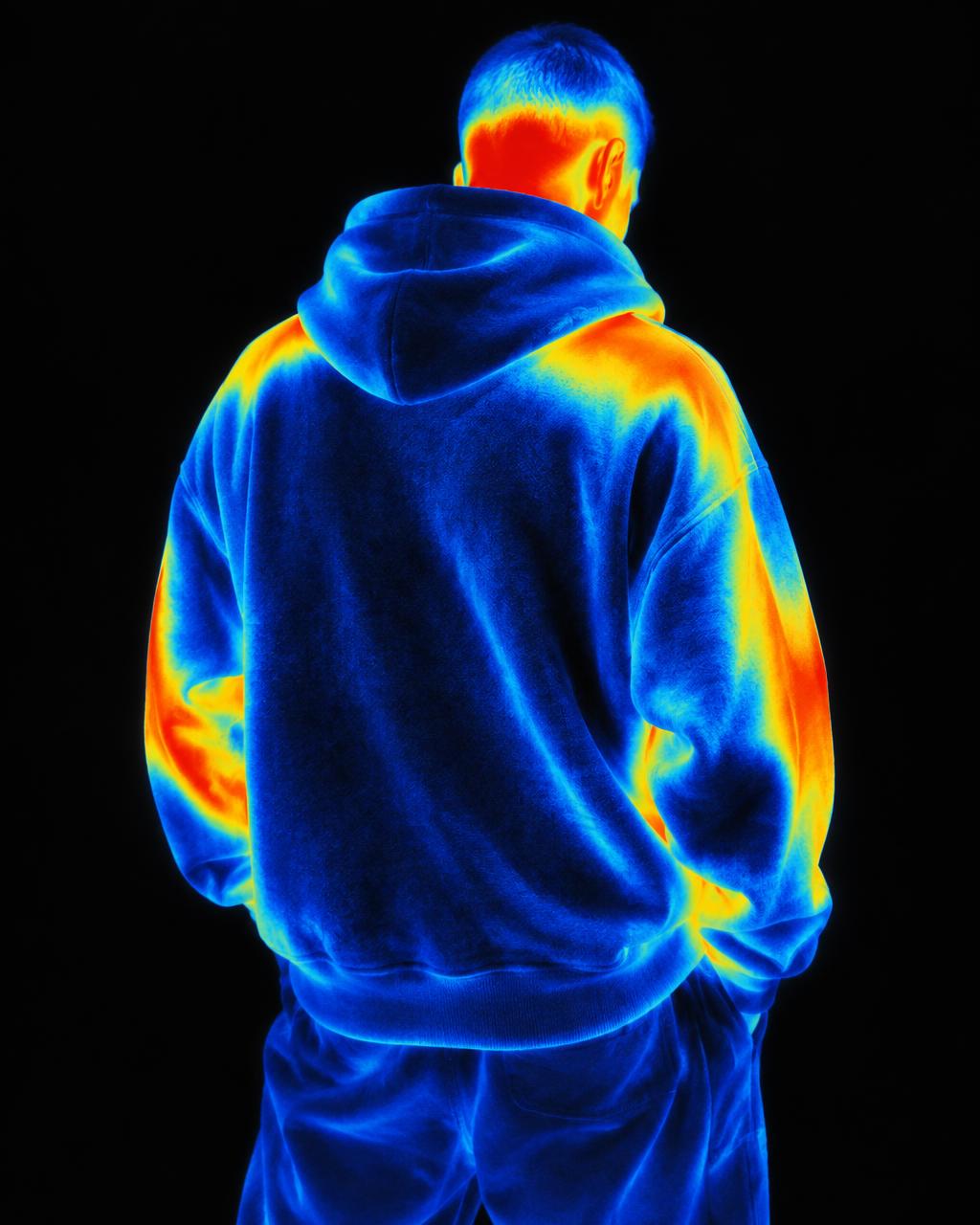 Hoodie Reborn Sup en visión térmica