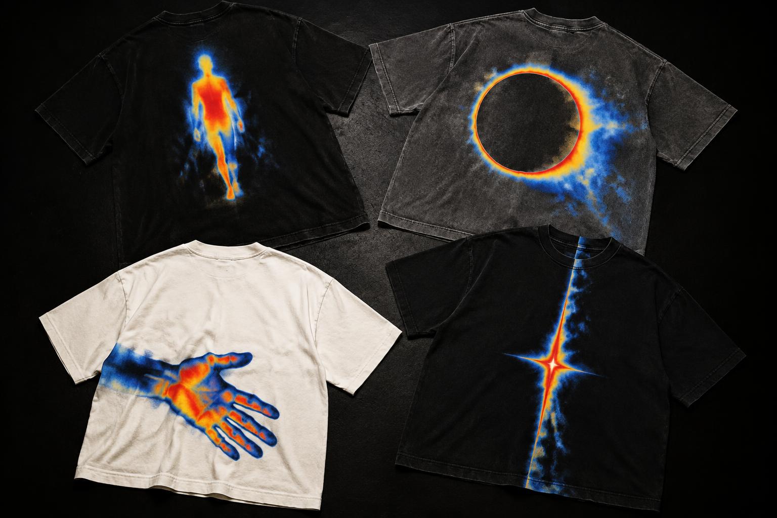 Selección de playeras térmicas Reborn Sup
